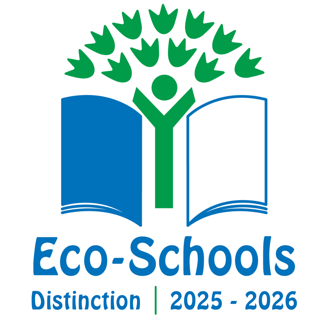 We have Eco-School Green Flag Award status